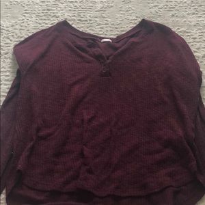 Cute button top from Garage